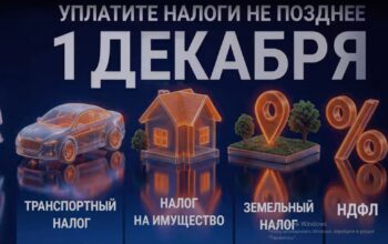 До 1 декабря оплатите налоги
